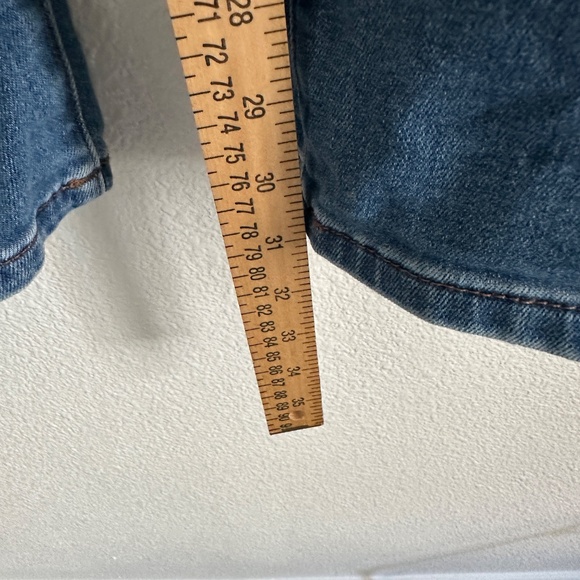 LC Lauren Conrad High Rise Straight Jeans Size 12 - Picture 13 of 14